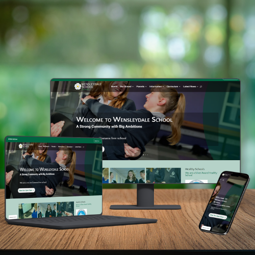 Wensleydale School and Sixth Form Website Image